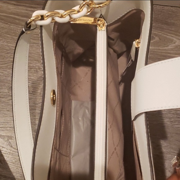🌿MICHAEL KORS Sofia Satchel. Optic White. - Picture 7 of 7